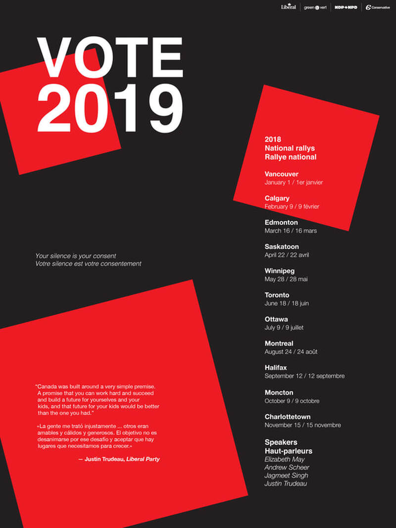 Poster Series
Vote 2019
